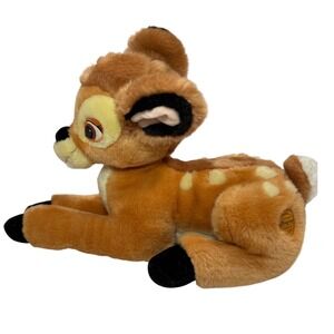 Disney Store Bambi Plush Stuffed Animal Deer Authentic 12 Inch vintage Y2K